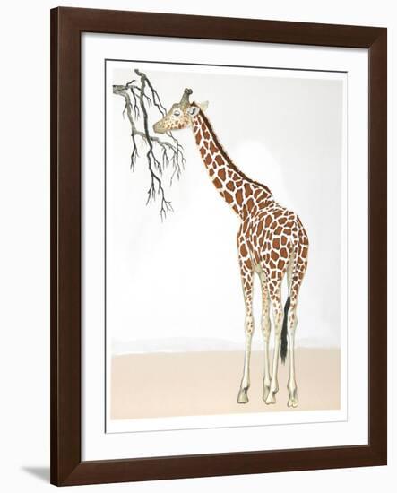 Giraffe-Caroline Schultz-Framed Collectable Print