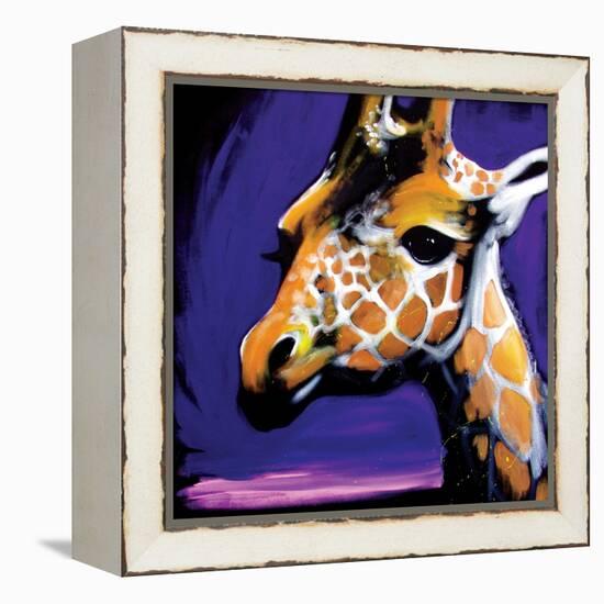 Giraffe-null-Framed Stretched Canvas