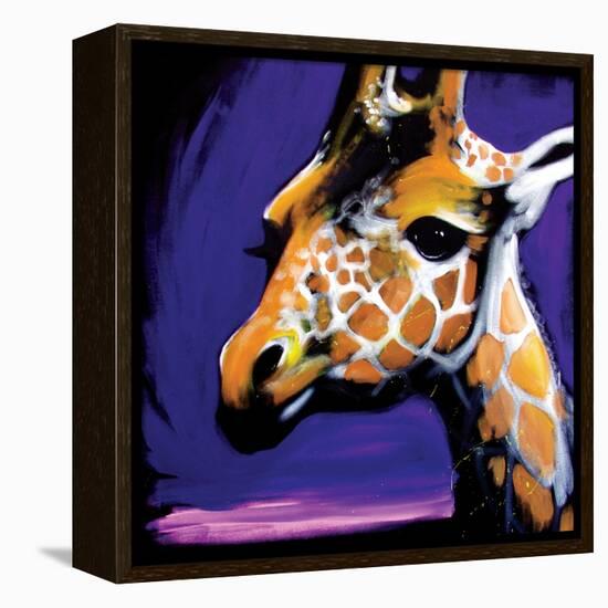 Giraffe-null-Framed Stretched Canvas