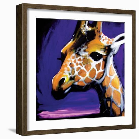 Giraffe-null-Framed Art Print