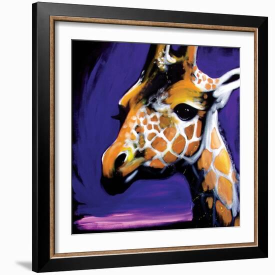 Giraffe-null-Framed Art Print