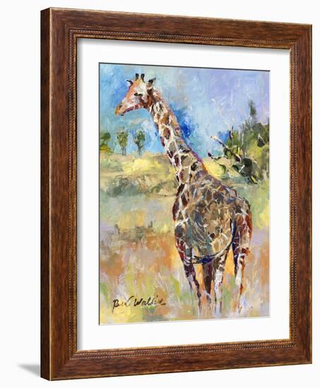 Giraffe-Richard Wallich-Framed Giclee Print