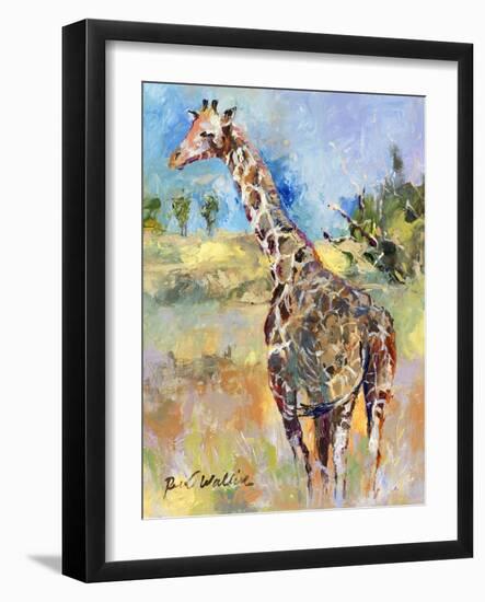 Giraffe-Richard Wallich-Framed Giclee Print