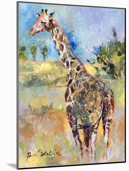 Giraffe-Richard Wallich-Mounted Giclee Print