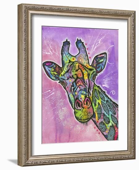 Giraffe-Dean Russo-Framed Giclee Print