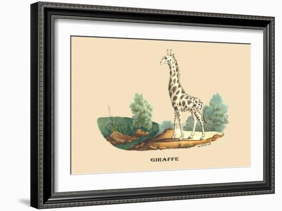 Giraffe-E.f. Noel-Framed Art Print