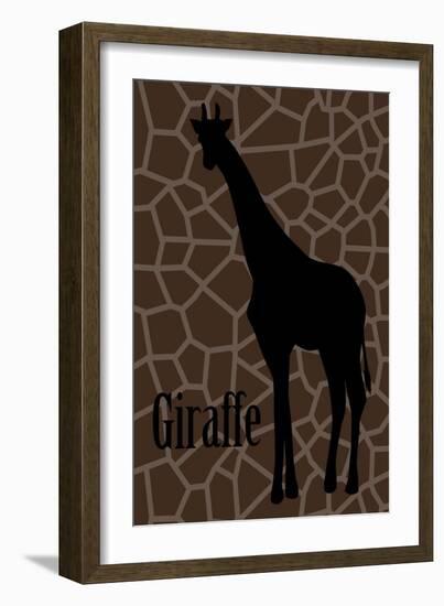 Giraffe-Ikuko Kowada-Framed Giclee Print