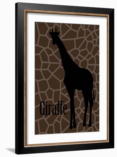 Giraffe-Ikuko Kowada-Framed Giclee Print