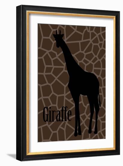 Giraffe-Ikuko Kowada-Framed Giclee Print