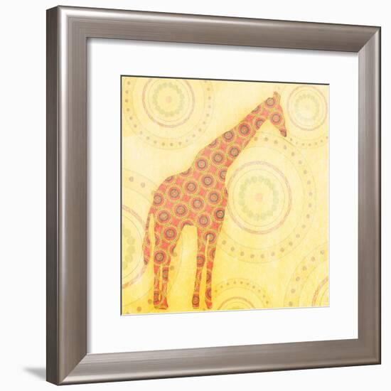 Giraffe-null-Framed Premium Giclee Print