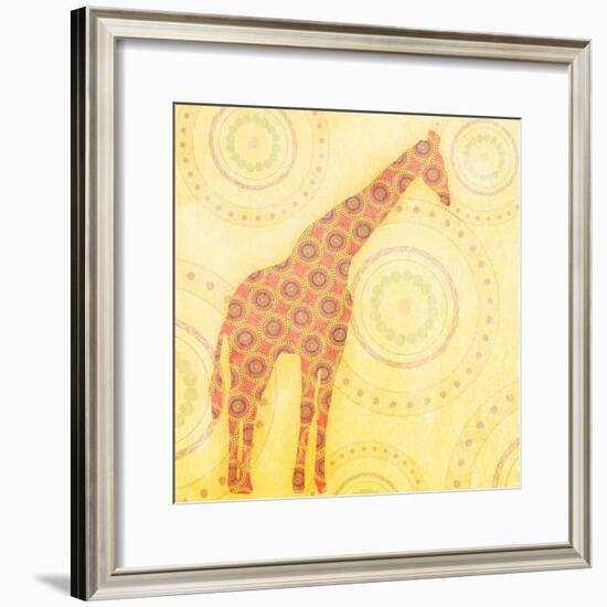 Giraffe-null-Framed Premium Giclee Print