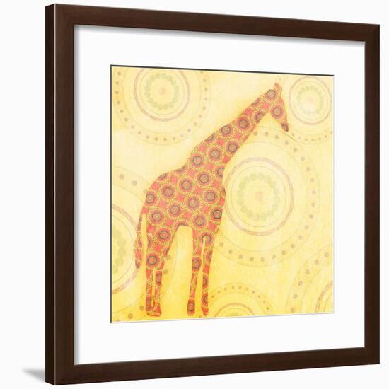Giraffe-null-Framed Premium Giclee Print