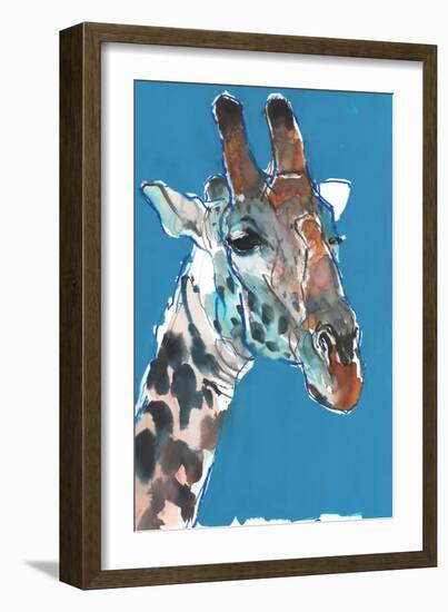 Giraffe-Mark Adlington-Framed Giclee Print