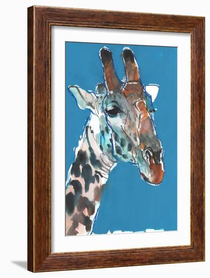 Giraffe-Mark Adlington-Framed Giclee Print