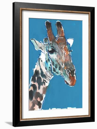 Giraffe-Mark Adlington-Framed Giclee Print