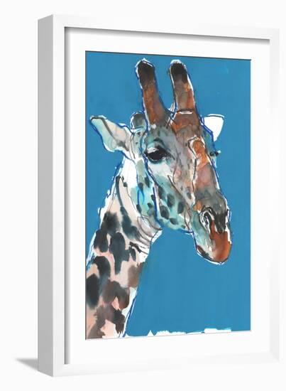 Giraffe-Mark Adlington-Framed Giclee Print