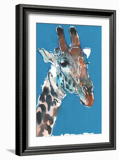 Giraffe-Mark Adlington-Framed Giclee Print