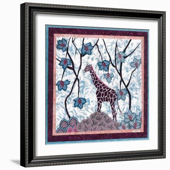 Giraffe-David Sheskin-Framed Giclee Print