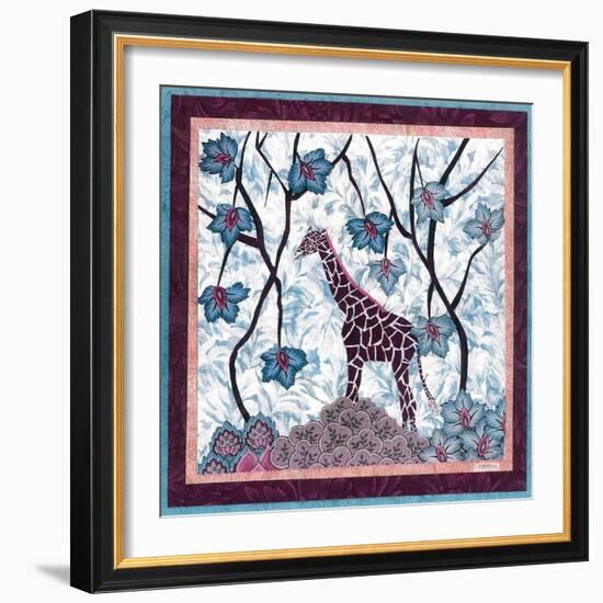 Giraffe-David Sheskin-Framed Giclee Print