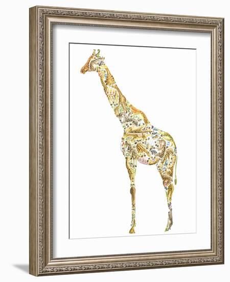 Giraffe-Louise Tate-Framed Giclee Print