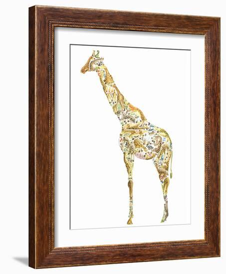 Giraffe-Louise Tate-Framed Giclee Print