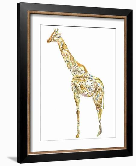 Giraffe-Louise Tate-Framed Giclee Print