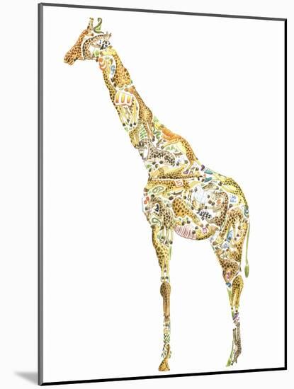 Giraffe-Louise Tate-Mounted Giclee Print