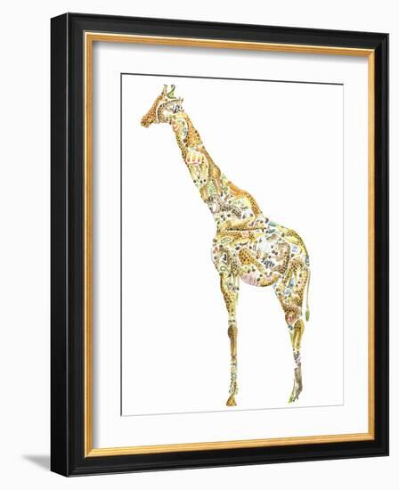 Giraffe-Louise Tate-Framed Giclee Print