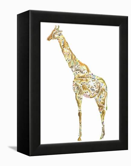 Giraffe-Louise Tate-Framed Premier Image Canvas