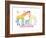 Giraffes-Mindy Howard-Framed Giclee Print