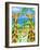 Giraffes-Nathaniel Mather-Framed Premium Giclee Print