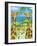 Giraffes-Nathaniel Mather-Framed Premium Giclee Print