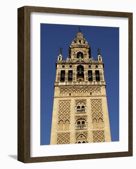 Giralda, the Seville Cathedral Bell Tower, Formerly a Minaret, UNESCO World Heritage Site, Seville,-Godong-Framed Photographic Print