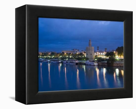 Giralda Tower, Seville, Sevilla Province, Andalucia, Spain-Demetrio Carrasco-Framed Premier Image Canvas