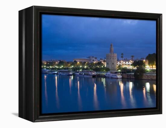 Giralda Tower, Seville, Sevilla Province, Andalucia, Spain-Demetrio Carrasco-Framed Premier Image Canvas