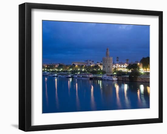 Giralda Tower, Seville, Sevilla Province, Andalucia, Spain-Demetrio Carrasco-Framed Photographic Print