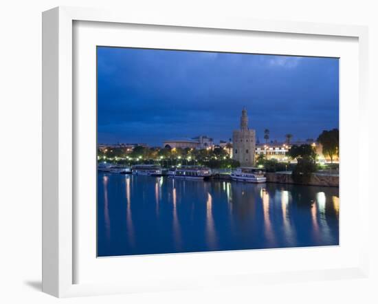 Giralda Tower, Seville, Sevilla Province, Andalucia, Spain-Demetrio Carrasco-Framed Photographic Print