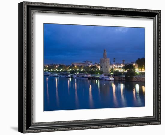 Giralda Tower, Seville, Sevilla Province, Andalucia, Spain-Demetrio Carrasco-Framed Photographic Print