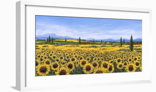 Girasoli-Tebo Marzari-Framed Art Print