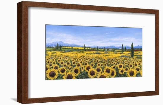 Girasoli-Tebo Marzari-Framed Art Print