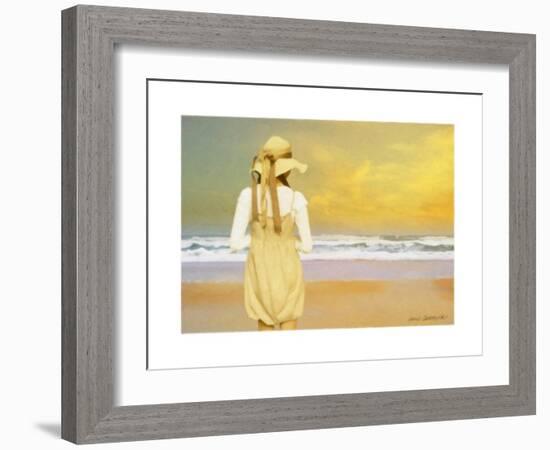 Girl 1910-Carlos Casamayor-Framed Giclee Print