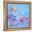 Girl and Animals in Clouds I-Judy Mastrangelo-Framed Premier Image Canvas