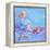 Girl and Animals in Clouds I-Judy Mastrangelo-Framed Premier Image Canvas