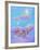 Girl and Animals in Clouds II-Judy Mastrangelo-Framed Giclee Print