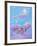 Girl and Animals in Clouds II-Judy Mastrangelo-Framed Giclee Print