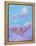 Girl and Animals in Clouds II-Judy Mastrangelo-Framed Premier Image Canvas