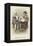 Girl and Boy Wearing Traditional Costume-null-Framed Premier Image Canvas