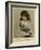 Girl and Doll, 1900-null-Framed Art Print