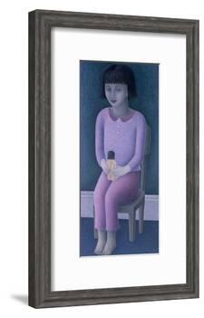 Girl and Doll-Ruth Addinall-Framed Giclee Print