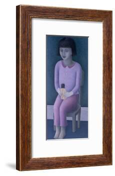 Girl and Doll-Ruth Addinall-Framed Giclee Print